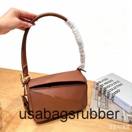 Origami Satchel 2026 New Geometric Bag for Women Light Luxury High Version Leather Single Shoulder Crossbody Handbag with Multi-Panel Construction