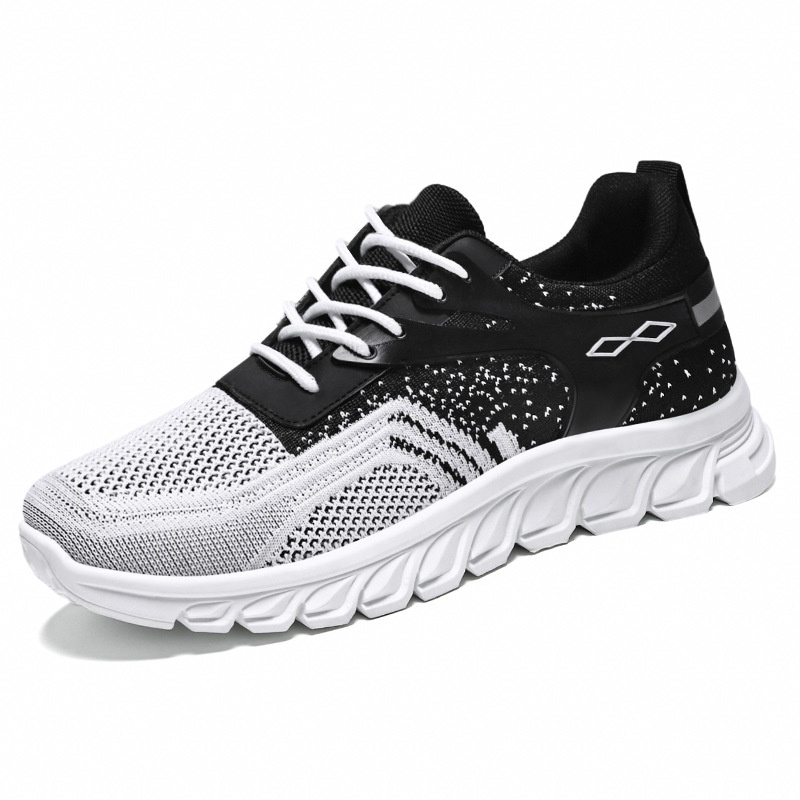 Men's Breathable Mesh Running Sneakers Casual Sports Shoes Lightweight Comfortable Daily Wear