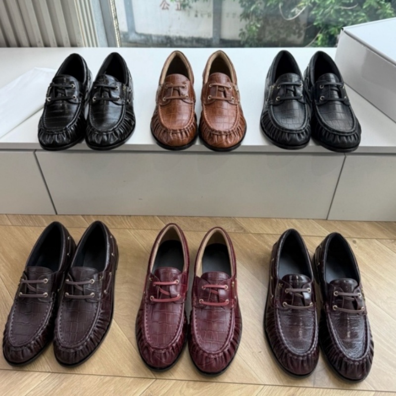 Unisex Designer Genuine Leather Loafers, High Quality Dress Loafers with Sheepskin Lining, Metal Decor Buttons, Comfort Formal Walking Dress Shoes,