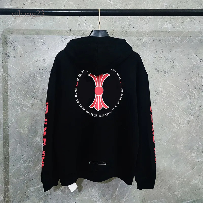 Chrome Leggings Chrome Hoodie Men Designer Zipper Jackets Women Long Sleeves Hoody Soft Cotton Sanskrit Jacket Crosses Horseshoe Letter Print Chrome