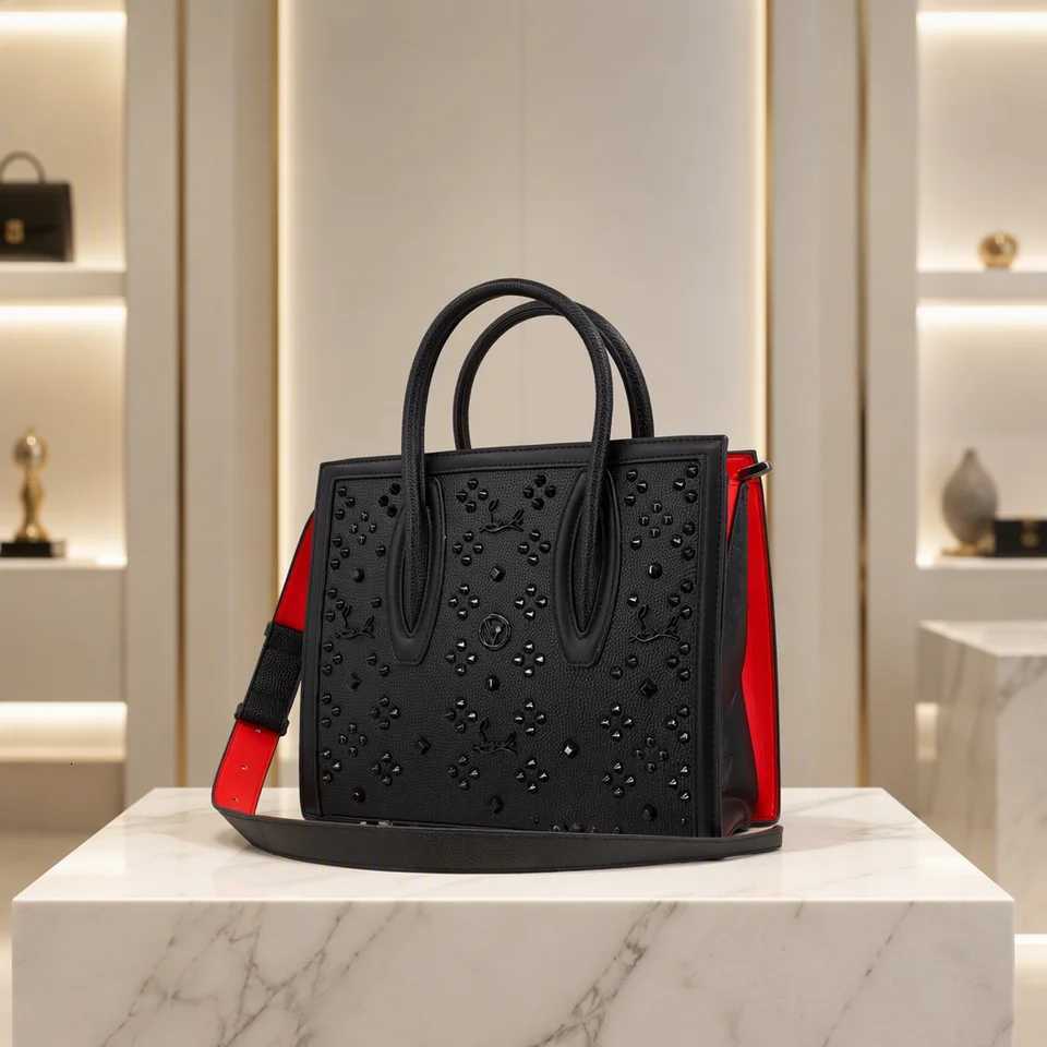 Evening Bags Women's Cl-Claw Studs Square Shape Zipper Closure Shoulder Crossbody Tote Bag Fashion Designer Bag Quality Supplier 26 cm H261016