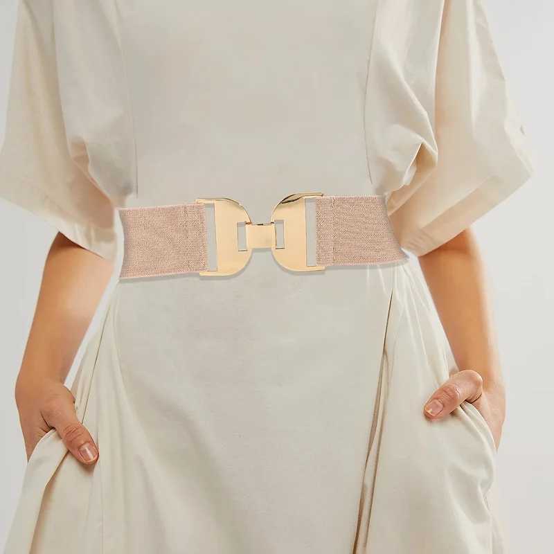 Belt Women's Elastic Belt Wide for Women Corset Belt for Women Dress Belts Ladies Belts Female Blk Pink Belts Waisand ZX028 M261016