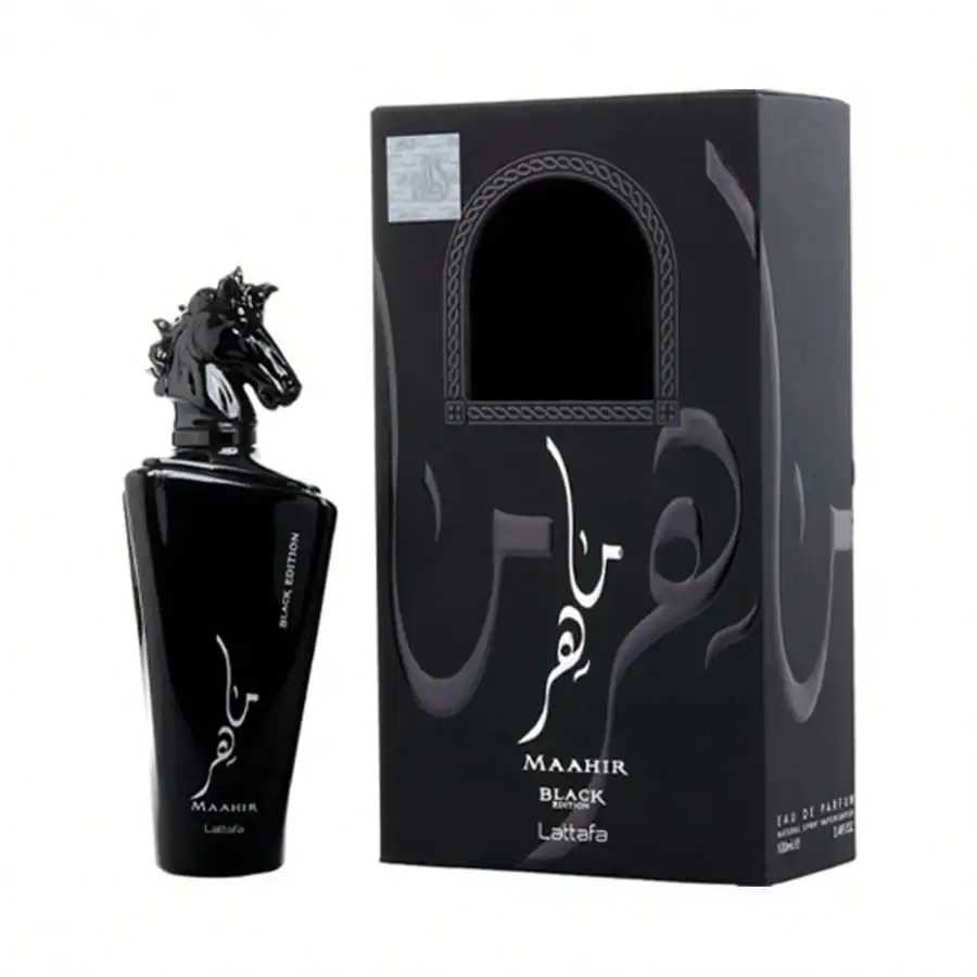 Maahir unisex Black Edition Eau De Parfum Spray 100ml Spicy Oriental Fragrance Men's Perfume Authentic Original Long-Lasting Scent M261016
