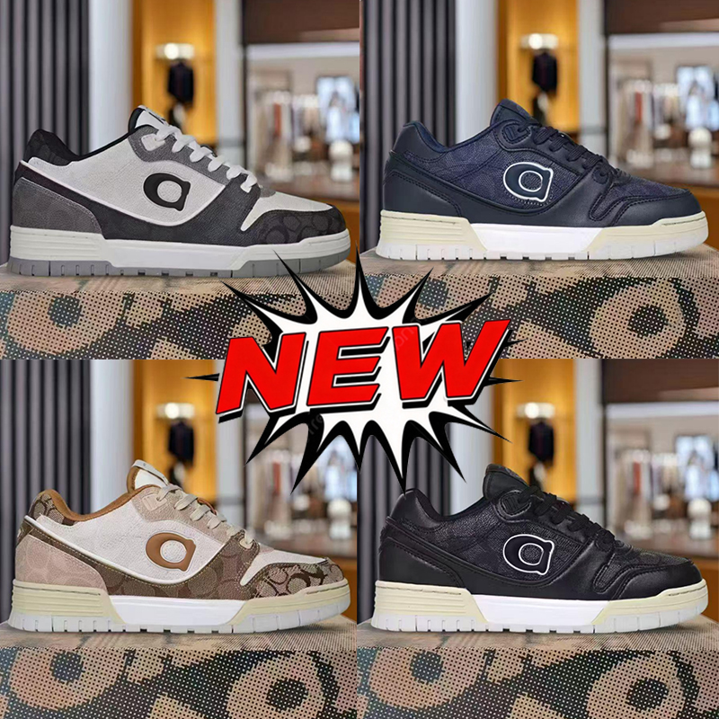 Designer Shoes for Men Casual Shoe Luxury Soho Sneakers conchs Beige Black Chalk Grey Leather Runner Shoe Fashion Mens Walking Sneaker Outdoor Sport