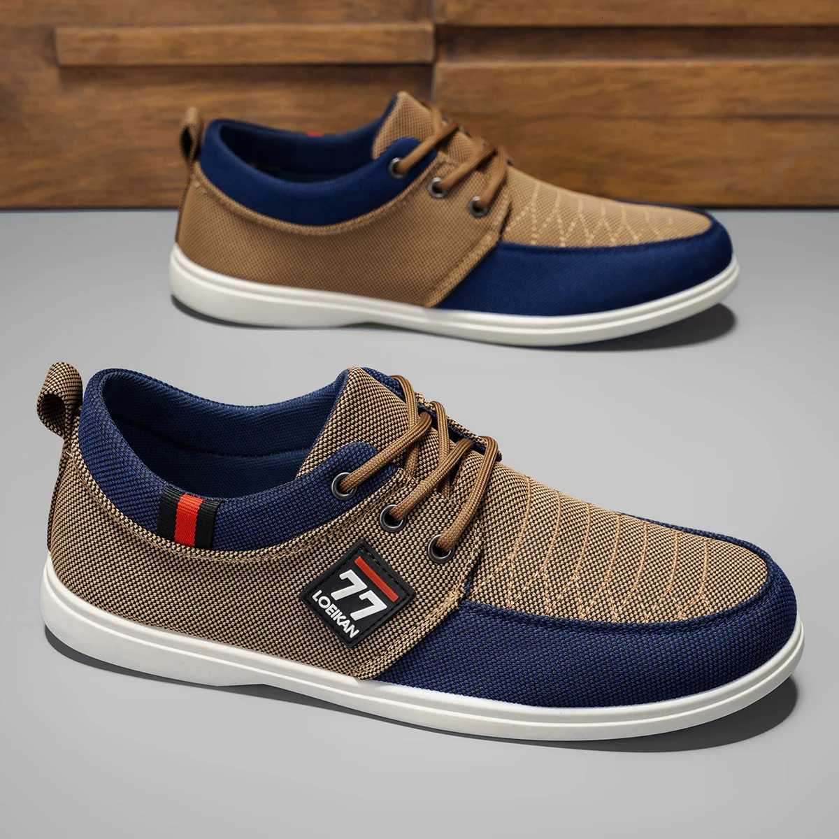 Casual Shoes 2025 New Fashionable Trendy Men's Shoes Casual Sports Shoes Comfortable and Versatile Knitted H261016