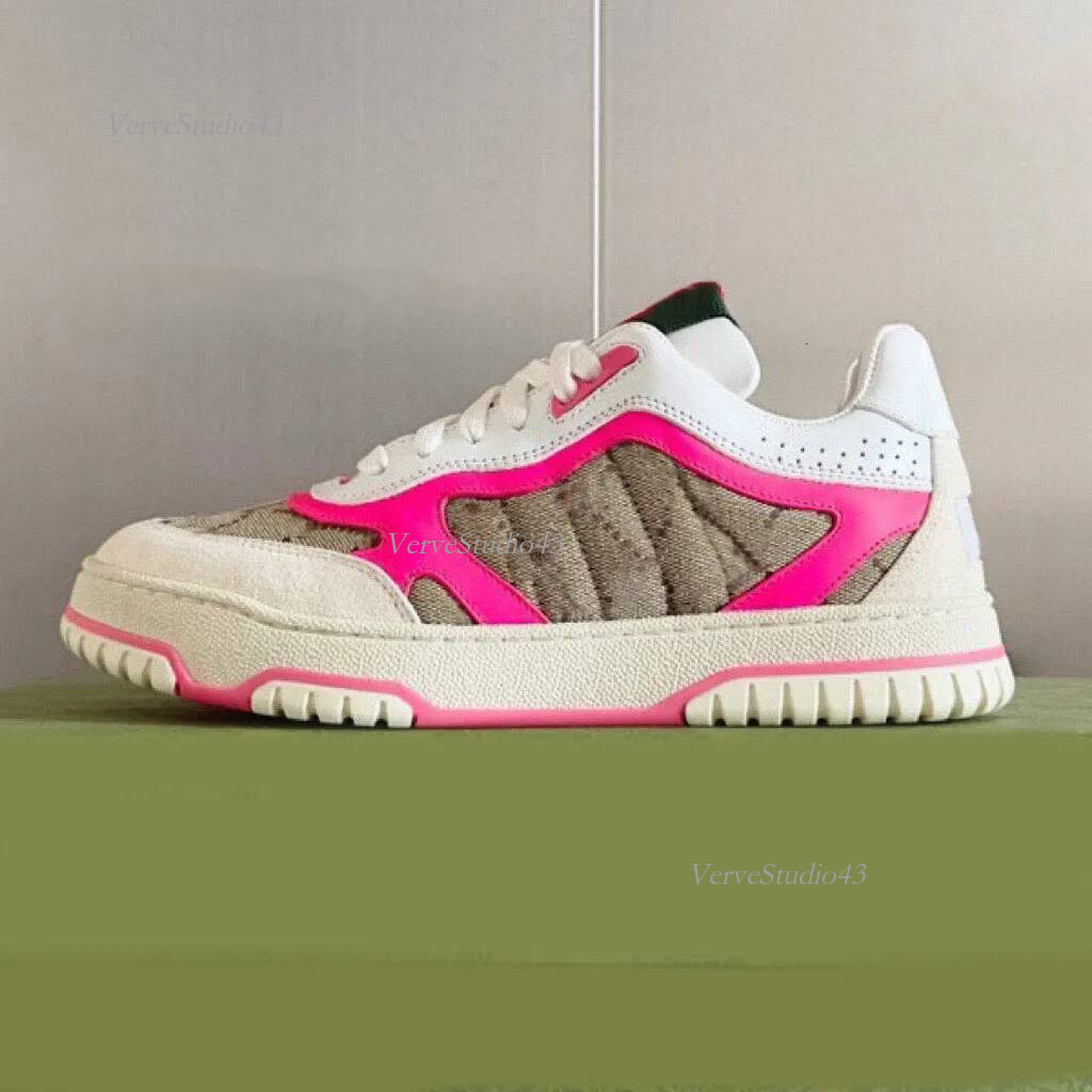 Designer gucclyness shoes For Men Women White Platform Shoes Sneaker Leather Vintage Dad Trainer Thick Bottom g Sneakers 3e1