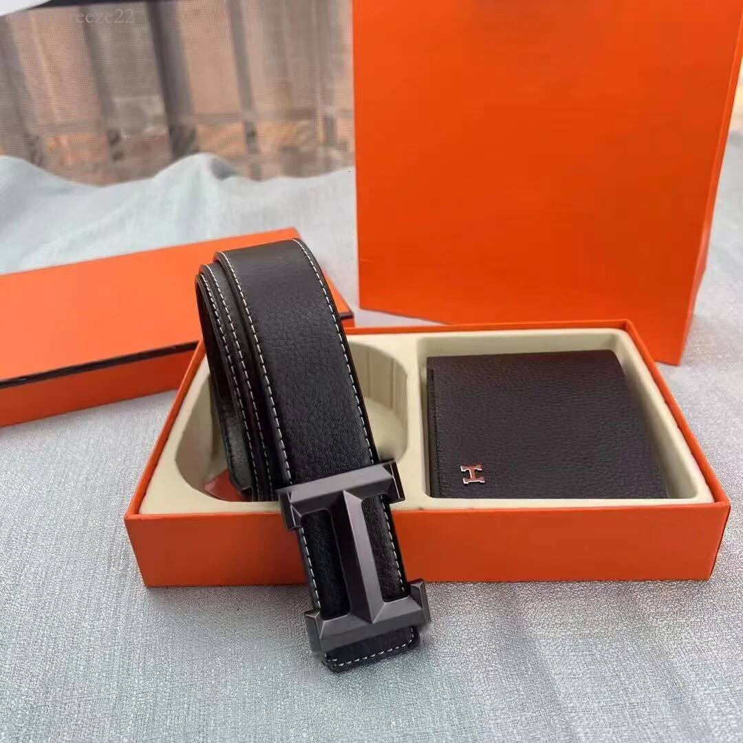 hness belt designer H mens belt and wallet set genuine 38mm womens belts for man letter H metal buckle leisure ceinture Classic retro belt hermelywa