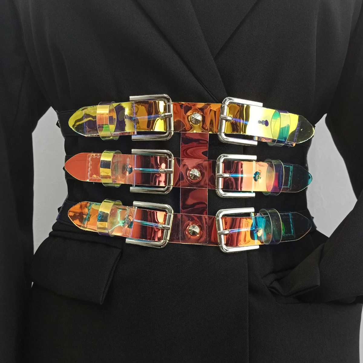 High For Women Designer Belts Quality Luxury Female Waist Plus Size Stret Cummeunds Blk Elastic Corset Belt Punk Waisand M261016