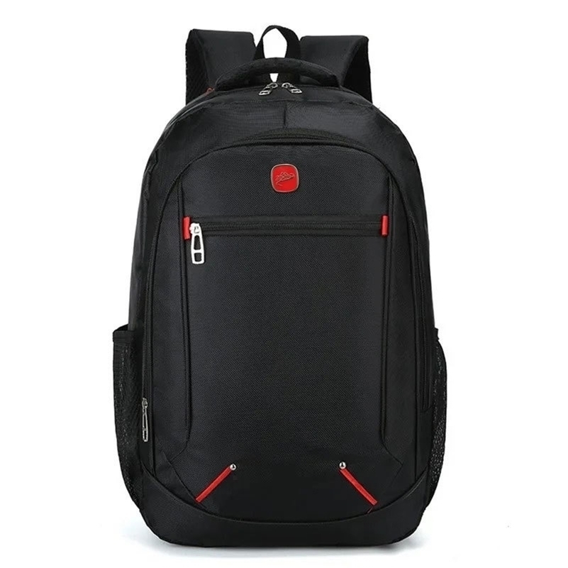 Large-capacity Student School Bag Casual Solid Color Backpack Material Oxford Men Backpack Multi-functional Simple Bag260929wwww