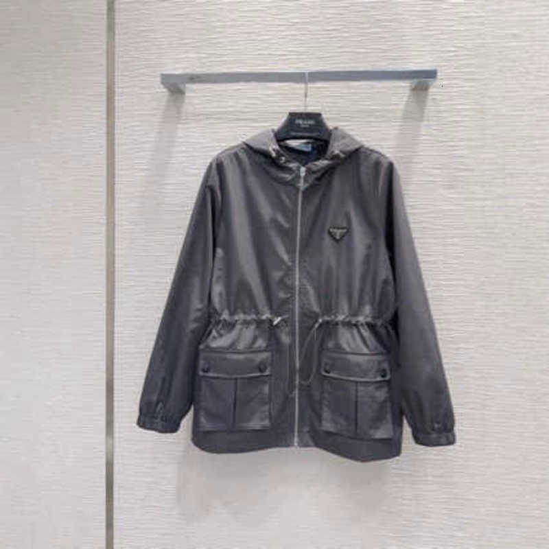 Women's Jackets Designer Autumn Collection: Classic Zip-up Jacket, Loose Fit, Simple And Elegant Design, Slimming, High-quality, Comfortable Ca