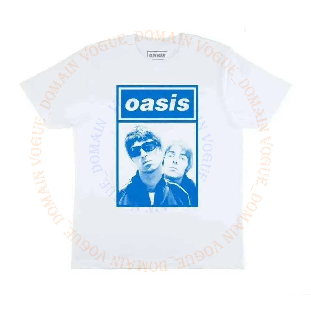 Designer O Oasis Rock Band Shirts For Men Women British Music Albums Vintage Tees Crew Neck Short Sleeve T Shirt Clothing Tops 73a b95