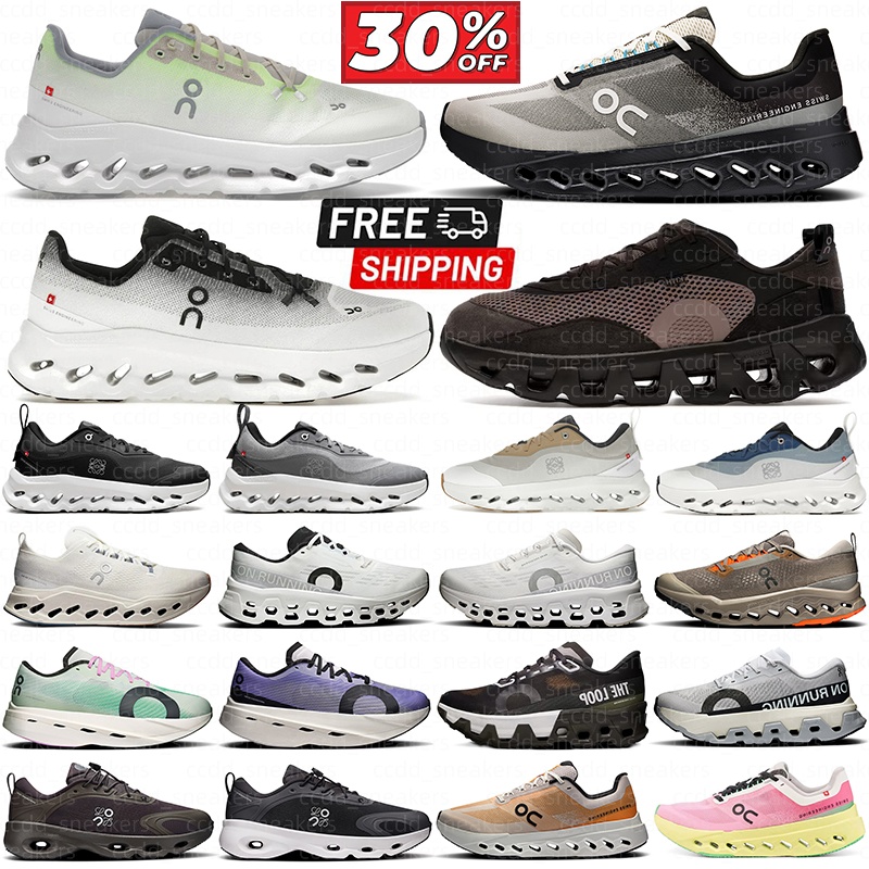 Free Shipping With Box Designer Sneakers Stylish ons Running Shoes for Mens Women Clould Black Tofu White Pearl Ivoryr Grey Lightweight Tennis Cream