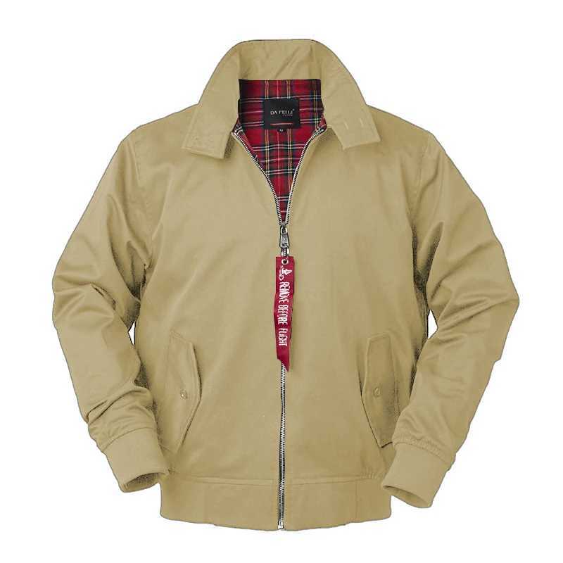 2025 Chamarras Para Hombre European Solid Classic Retro Vintage Bomber Jacket Men Windbreaker Streetwear Trendy Coats S261017KUIL