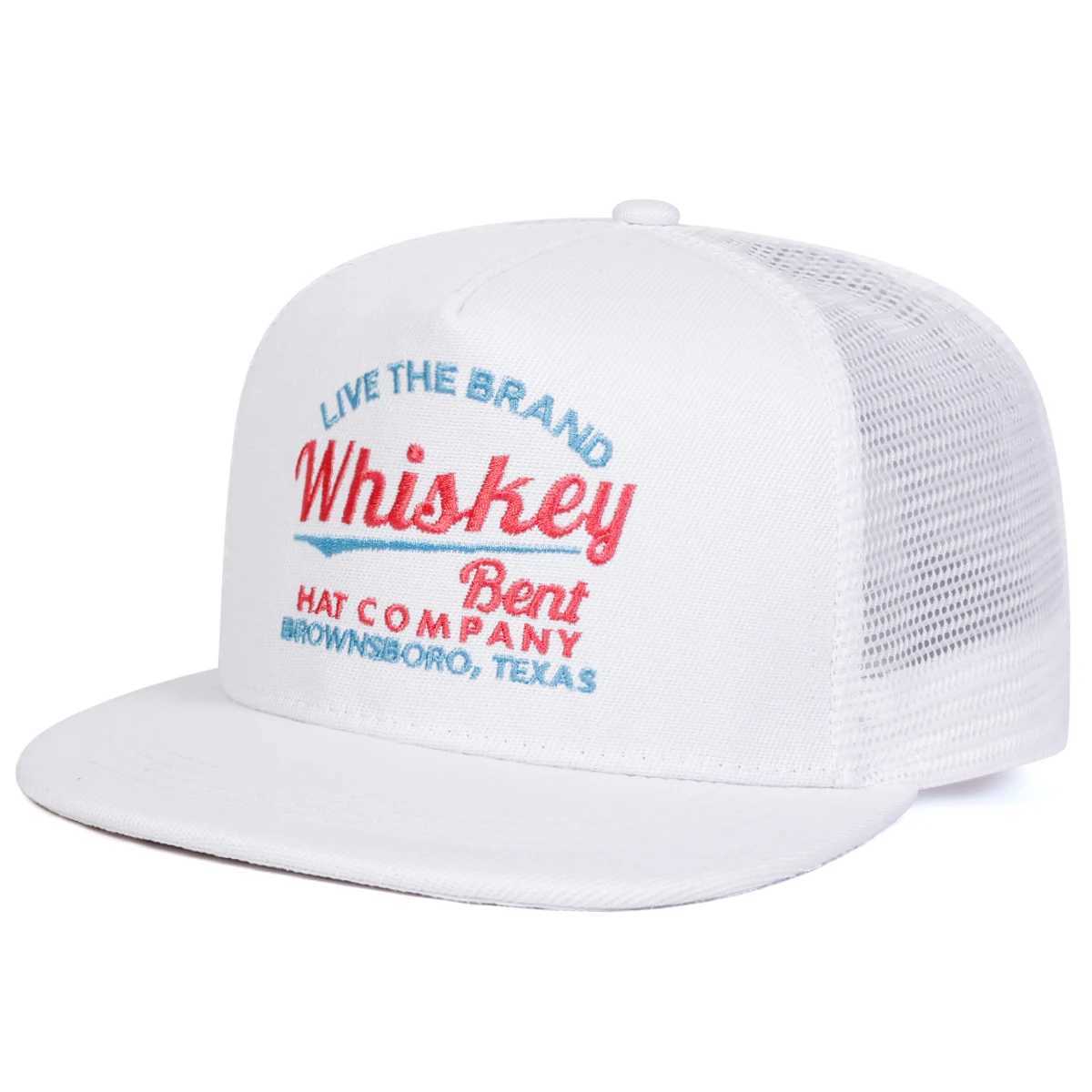 Letter BENT Unisex WHISKEY Embroidery Hip-hop Net Hats Spring Summer Outdoor Adjustable Casual Baseball Caps Sunscreen Hat Cap M2610161