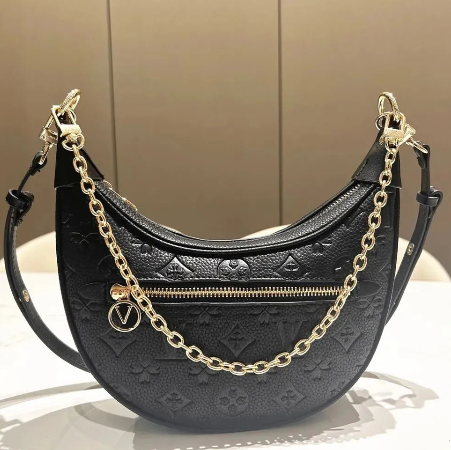 2026 designer bag luxury Womens Loop underarm Hobos Handbags Purses totes Bag Brown flower Purse Crossbody Bag Tote bag Letter Leather Shoulder Bags