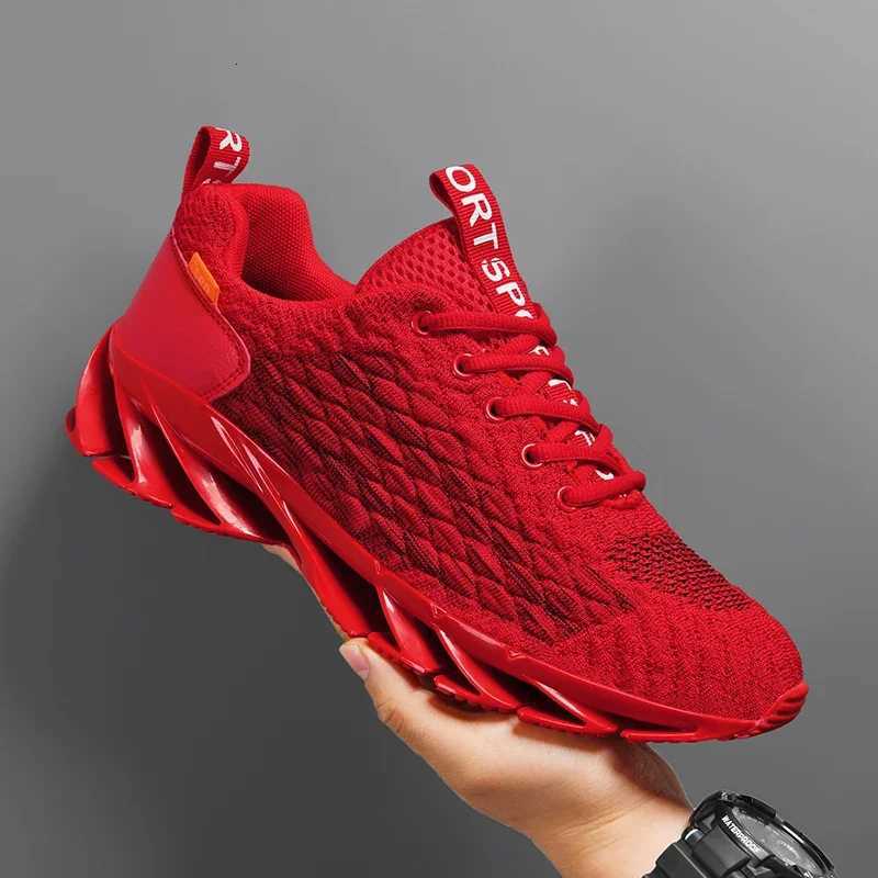 Casual Shoes Hot Sale Summer Casual Sneakers Women Men Blade Shoes Big Size 47 Light Breathable Running Shoes Men Mesh Sports Sneakers H261016
