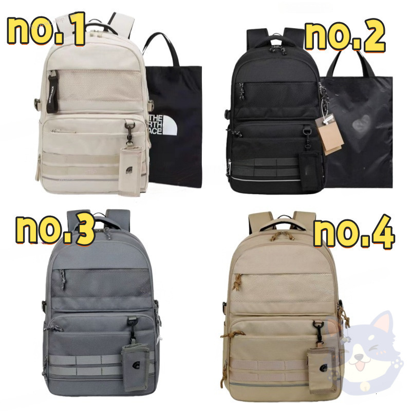 north Backpack large capacity Multi color Backpack Fashion Bag Outdoor Hiking Lightweight Backpack Hiking Teenage Schoolbag Student Sports Rucksack