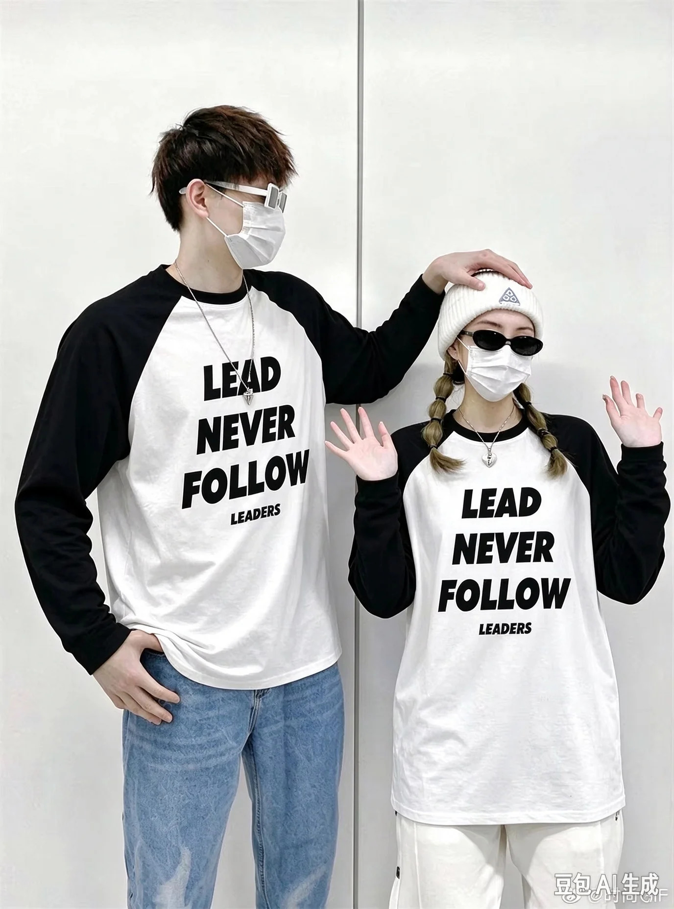 Autumn Lead Never Follow Leaders Chief Keef Iconic Long Sleeve Shirt Street Y2k Top Fashion Couple's Wear Men Women T-shirts 261014