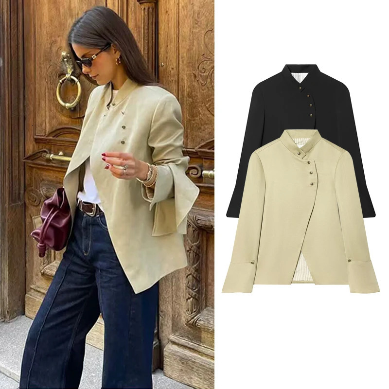 Spring 2026 Women's Blazers Fashion Elegant Office Jackets Chic Youth Holiday Party Suit Street Coats 261015