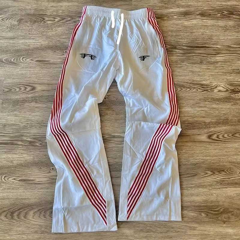 2026 Casual Loose Straight Leg Pants Striped Summer Fashion Trend Street Hip-hop Jogging Men's Women's Harajuku Sweat Pants Kids S26101657