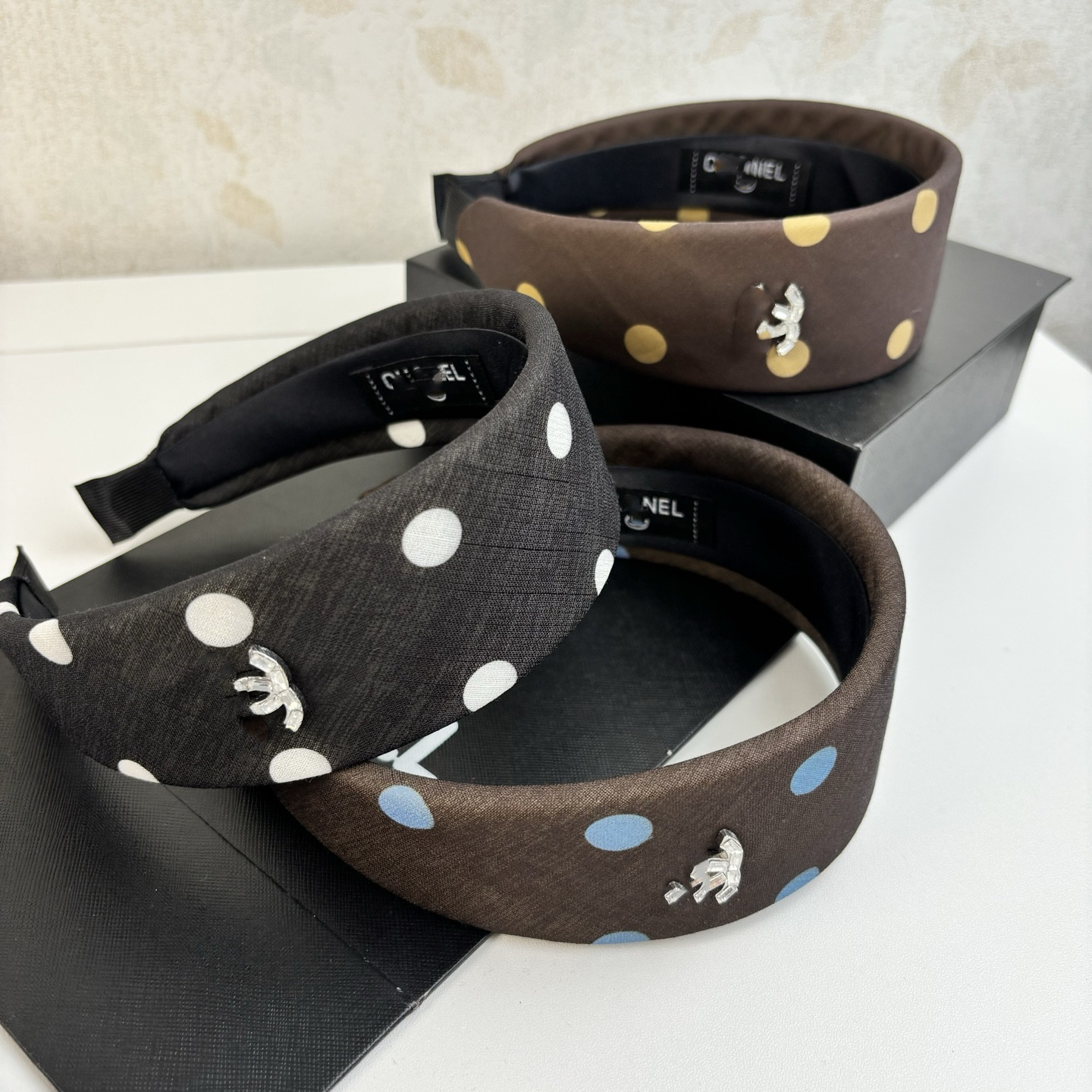 Classic Simple Vintage Designer Letter Printed Headbands Wide Hair Hoop For Women Girl Elastic Letters Headband Sports Headwrap Head Accessories