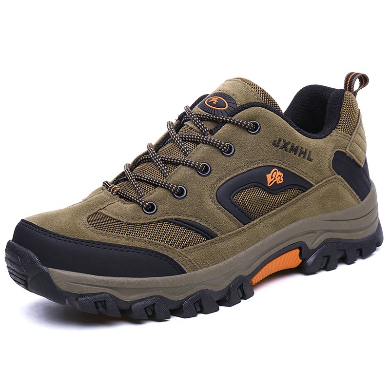 Men's Outdoor Hiking Shoes Non-Slip Winter Trekking Sneakers Lightweight Breathable