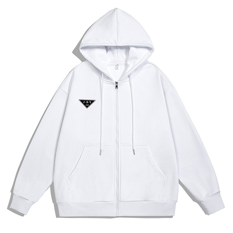 Plus Size Men's Hoodie GG P R A New Brands Designer Womens Hoodies Luxury Mens Zip Cardigan Hooded oversized hooded Sweatshirts Couple Casual S