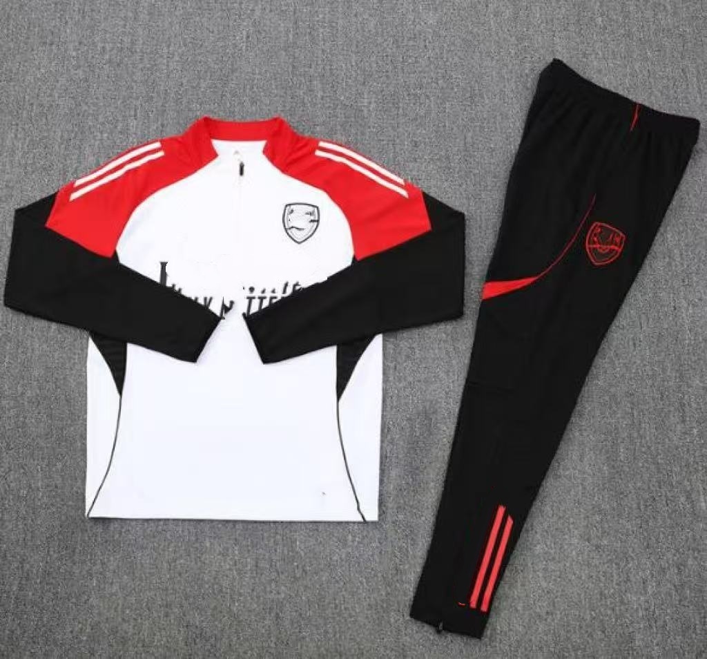 Designer men's tracksuit sportswear Football jacket hooded sweatshirt training National Team Semi-Long Sleeve Set, Pre-Match Training Kit, Spor