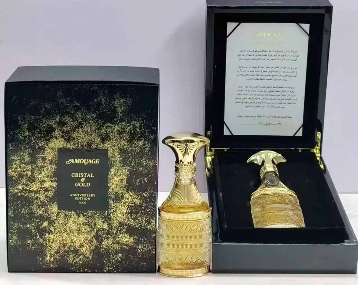 eau de Perfume Top Quality Amouage CRISTAL GOLD ANNIVERSARY EDITION MAN Body Spray Fragrance Perfume Men Cologne Fr