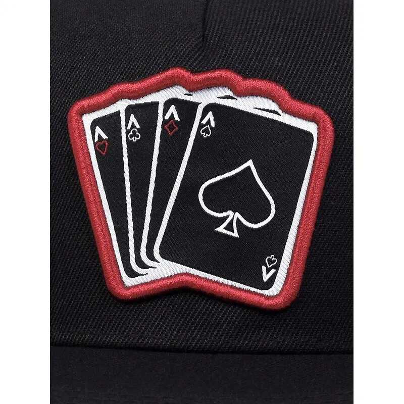Hip Fashion 2024 New Hop Cap Men Women Adjustable Playing Card Embroidered Baseball Caps Outdoor Sun Hat Unisex Snapback Hats M261016