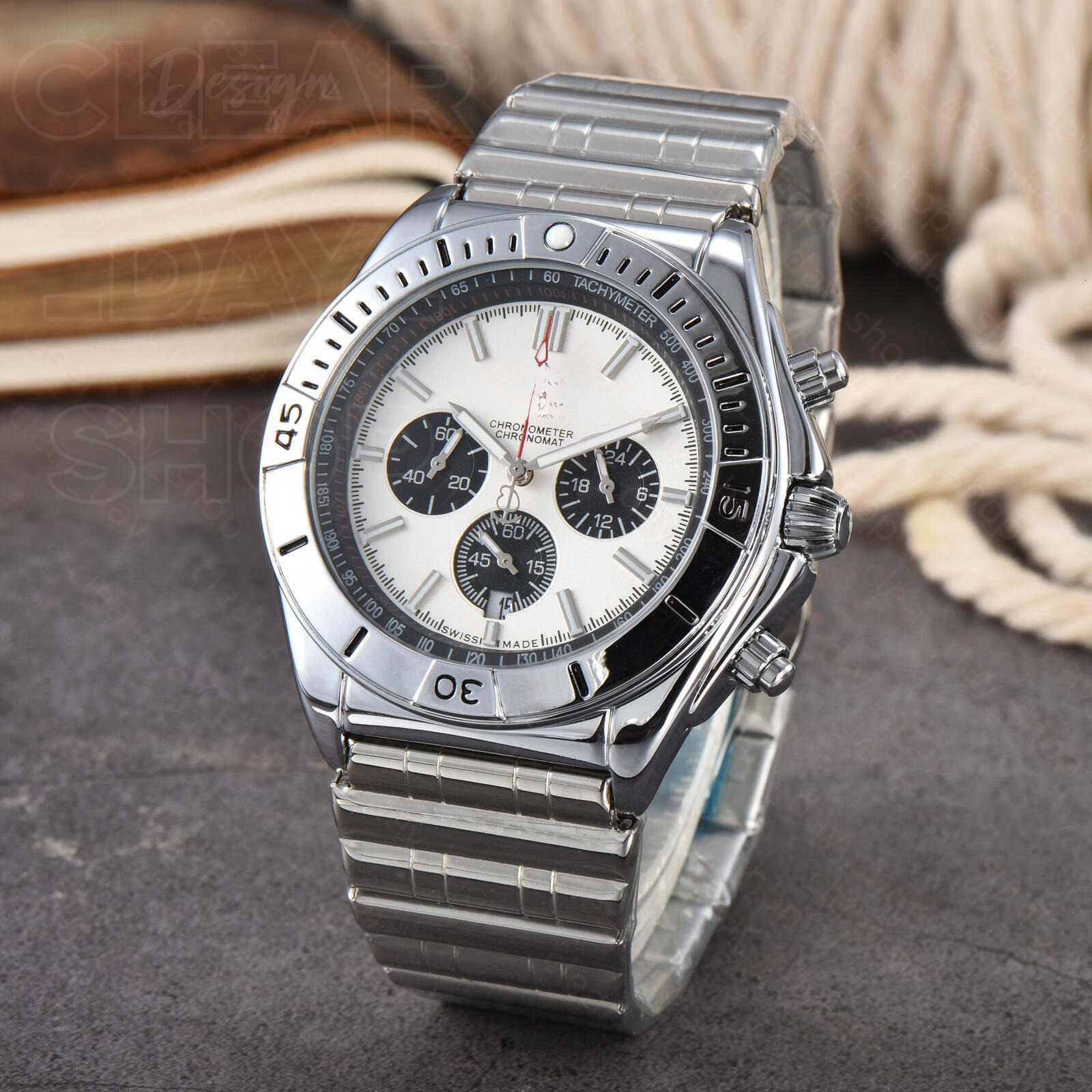 AAA Luxury Mens Chronograph Watch Designer Breitlinlylies Watch Quartz Automatic Movement Breitlness Watches Fashion Business Calendar Men Watch 1aa