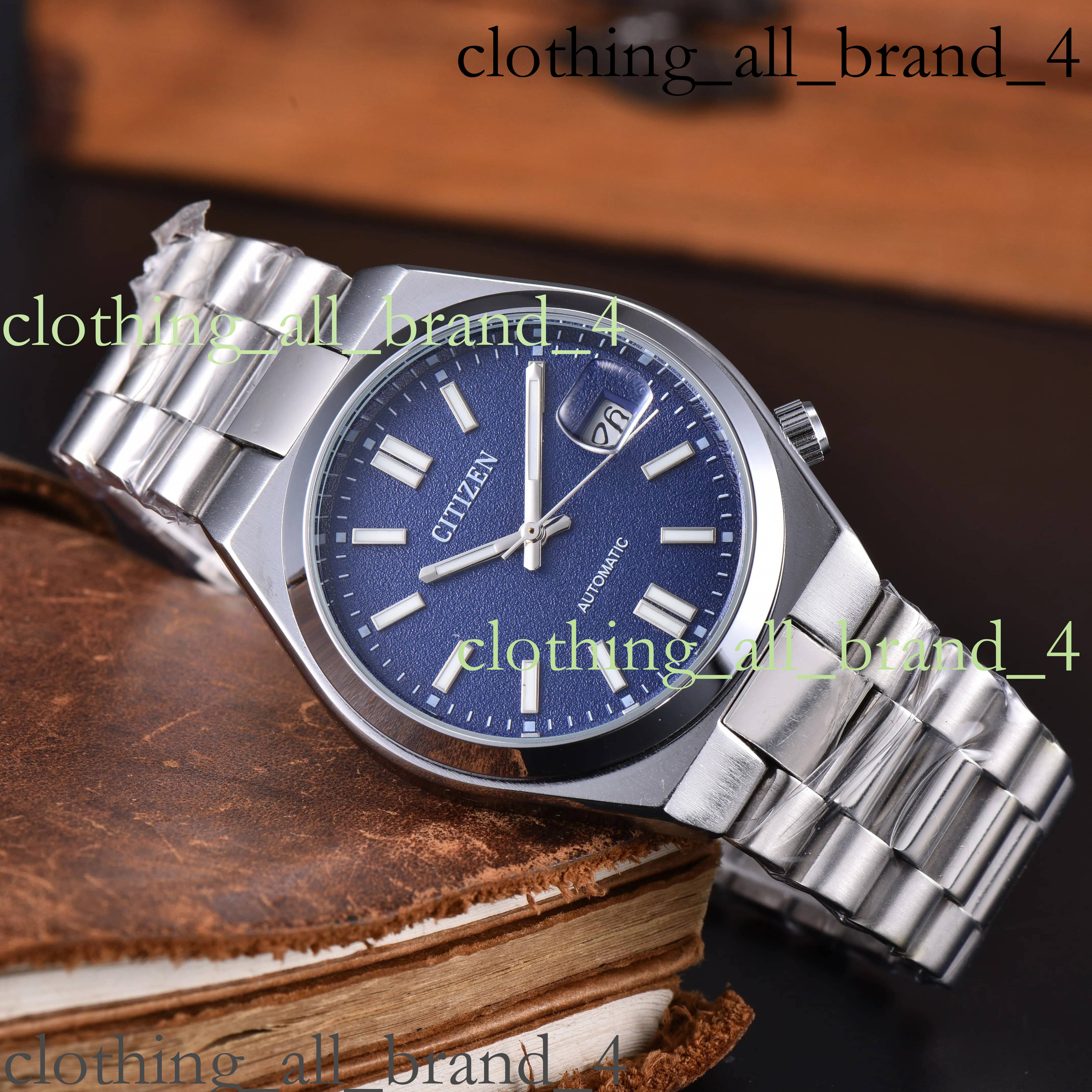 Citize Watch Men Luxury Trend Citi Quartz Calendar Waterproof Multi Function Fancy Round Stainless Automatic Date Designer High Quality Mens Citizen