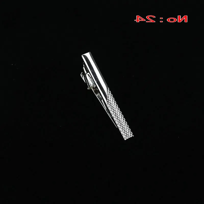 Stainless Steel color enamel decorative men suit jewelry kit Cufflink Tie Clip Matching Combo Set Brand New Simple Metal Men Wedding Necktie Clasp C