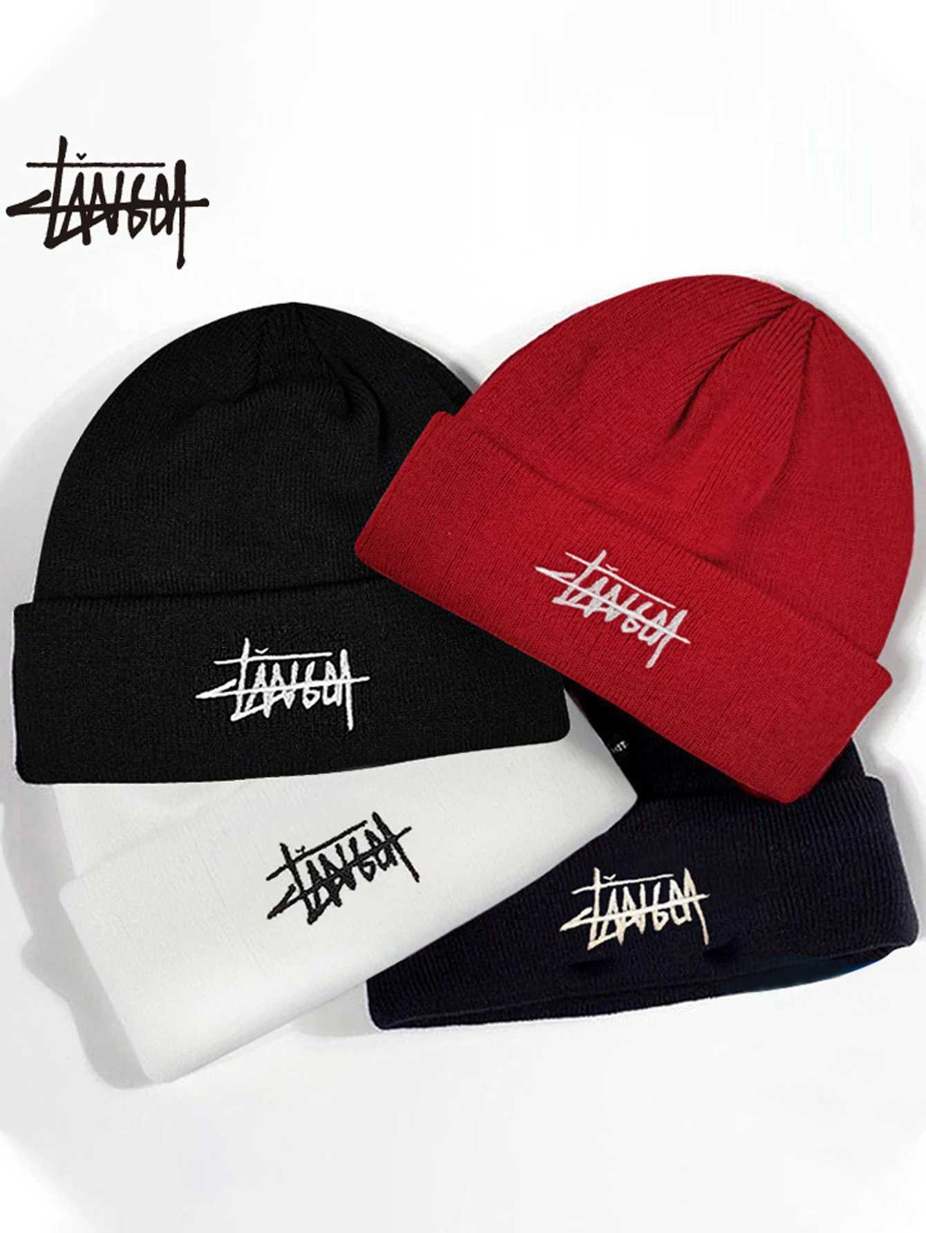Unisex Winter Knit Beanie Hat - Soft Warm Thermal Skull Cap High Stretch Anti-Pilling Slouchy Bonnet for Men Women S261017PDDK