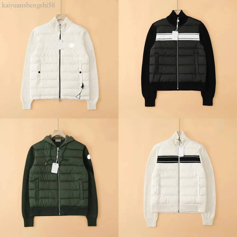 monclenessity Designer Stylish Multi Styles Men's Knit Cardigan Down Jacket Designer Fashion Luxury Winter Coat Asian M 3XL Sizes Warm And Tren