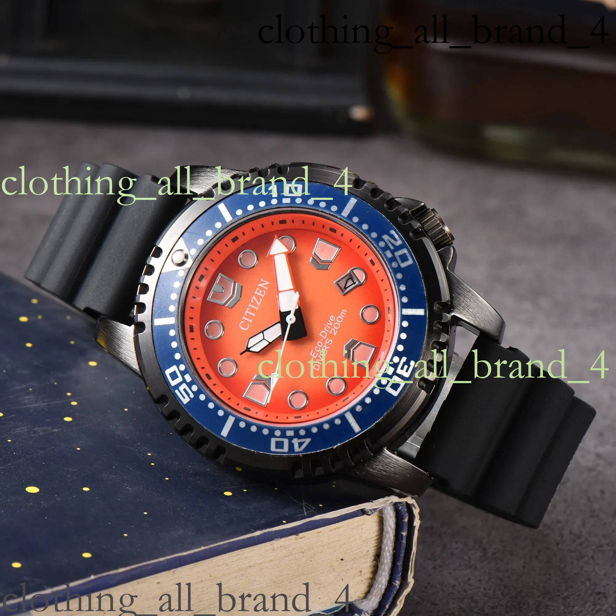 Citize Watch Men Luxury Trend Citi Quartz Calendar Waterproof Multi Function Fancy Round Stainless Automatic Date Designer High Quality Mens Citizen