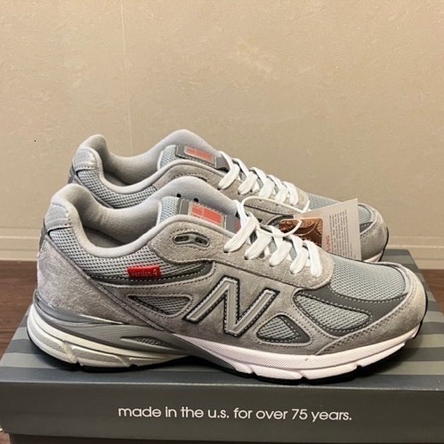 Premium Designer 990v4 men's women's retro dad shoes, shock-absorbing and slip-resistant running shoes