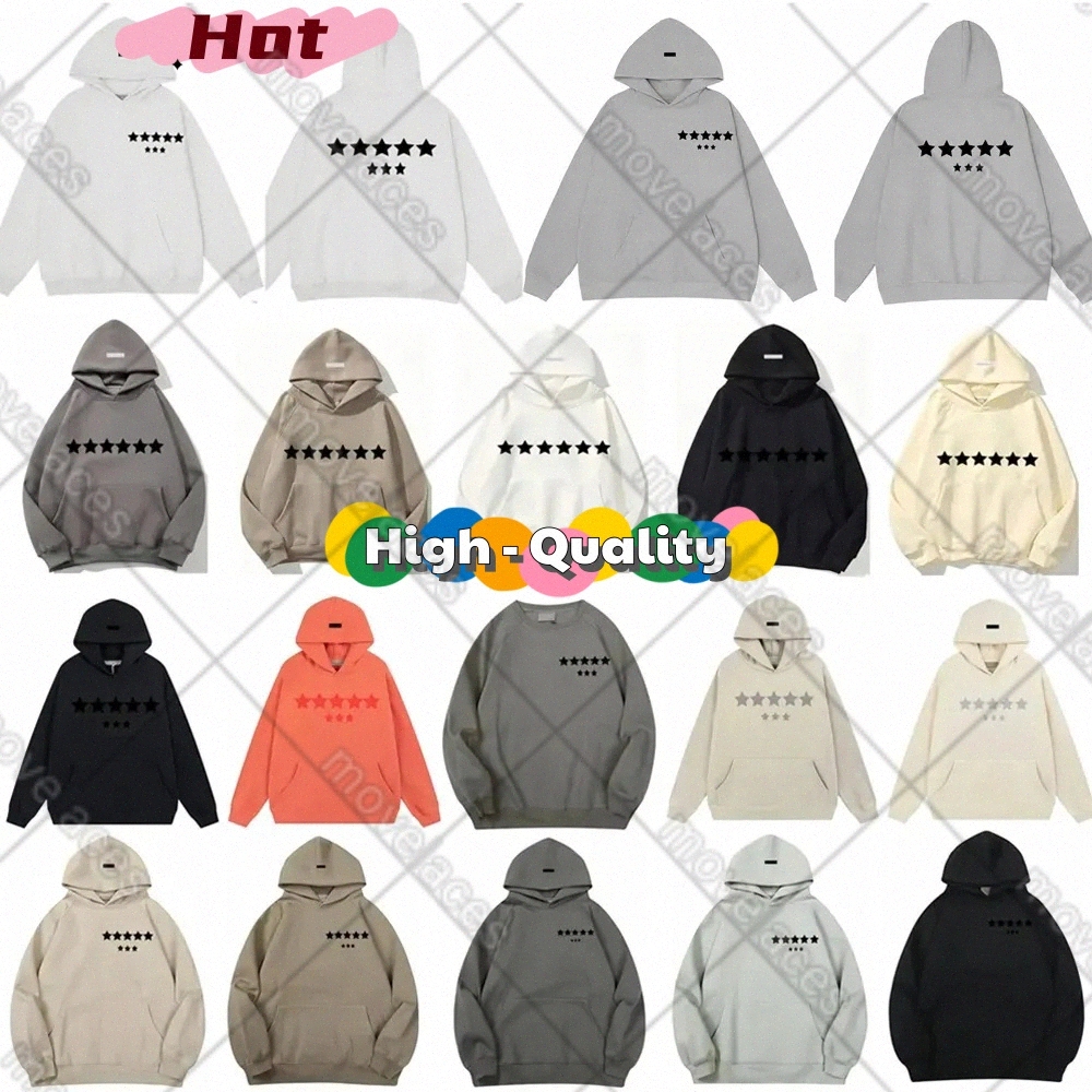 Essential Hoodie hoodies designer men tracksuit baggy sweatpants mens woman same style loose fit Letter print daily fall winter soft hoodie track su