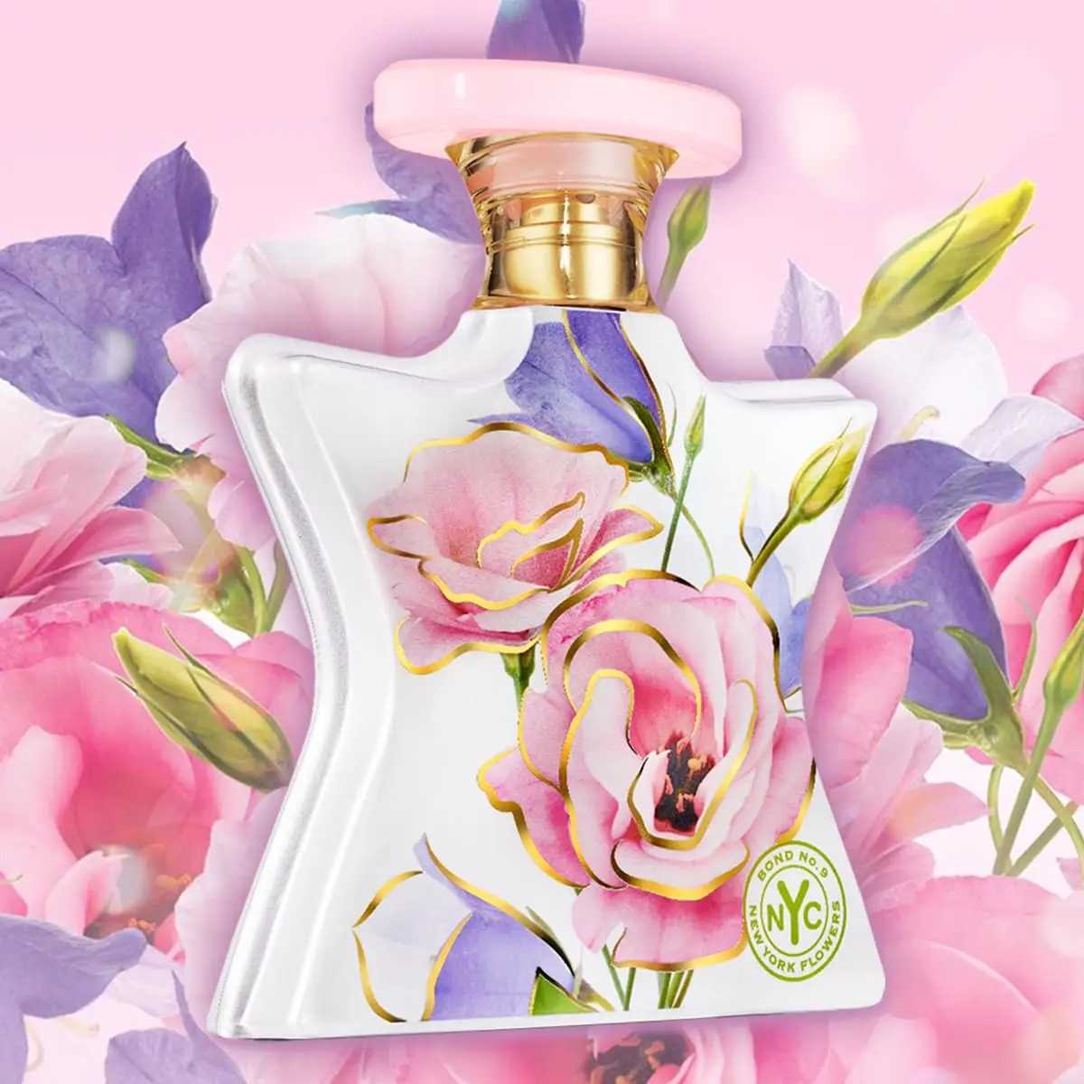 9 No. New Bond York New York Flowers Unisex Eau de Parfum 100ml Sparkling Floral Celebratory Fragrance Long Lasting Luxury Neutral Perfume for Men A