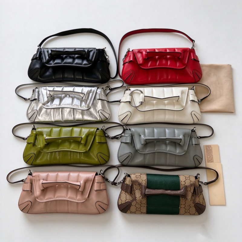 Horsebit Designer Shoulder Bag For Women Luxury Underarm Bag Fashion Handbag Tote Flap Baguette Chain Purse High Quality Hobo Sac De Luxe ba1604