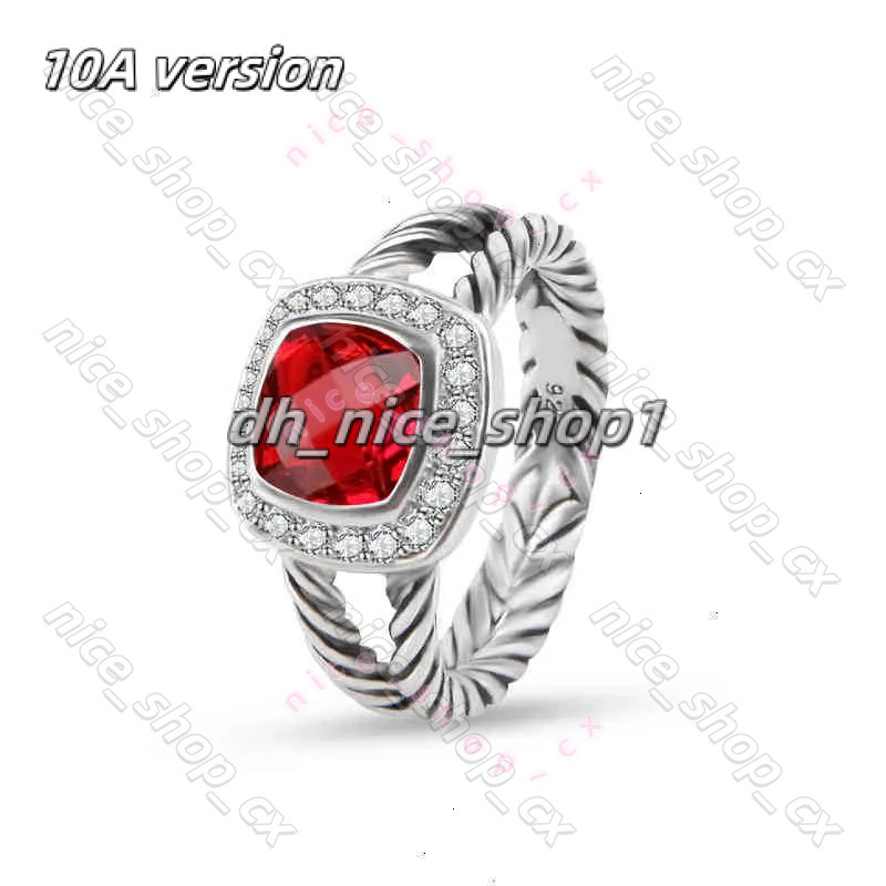 2025 AAA Davidity Yurnam Ring Twisted Women Braided Designer Men Fashion Jewelry For Cross Classic Copper david Ring Wire Vintage X Engagement Anniv