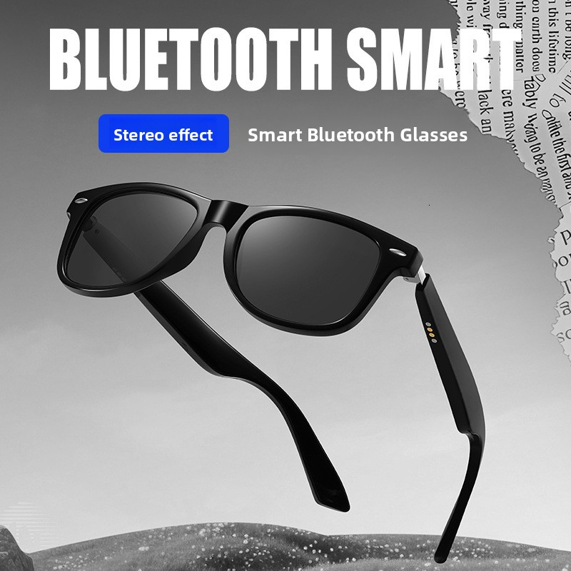 Luxury Smart Bluetooth Designer Sunglasses Unisex Touch Control Stereo Audio Glasses TAC Lenses Hands Free Call Music Play For Business Commute And