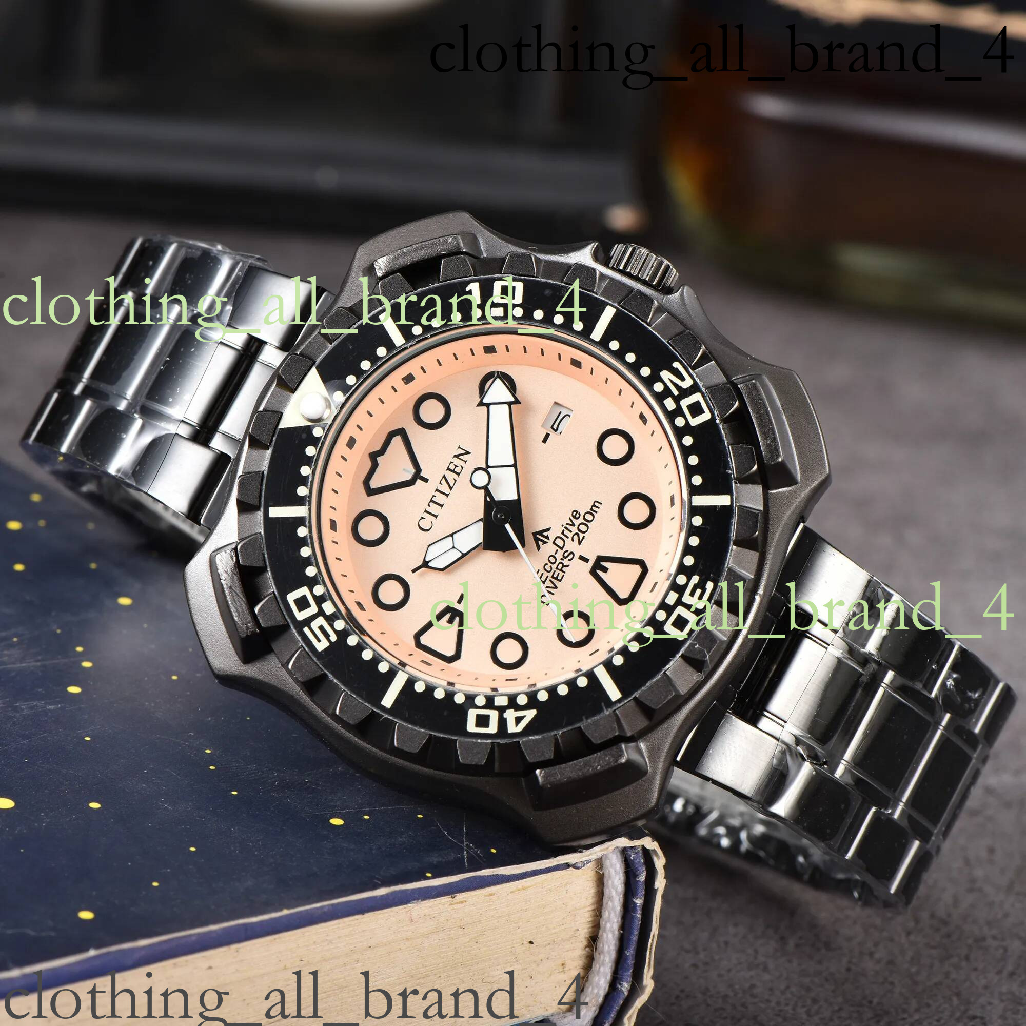 Citize Watch Men Luxury Trend Citi Quartz Calendar Waterproof Multi Function Fancy Round Stainless Automatic Date Designer High Quality Mens Citizen