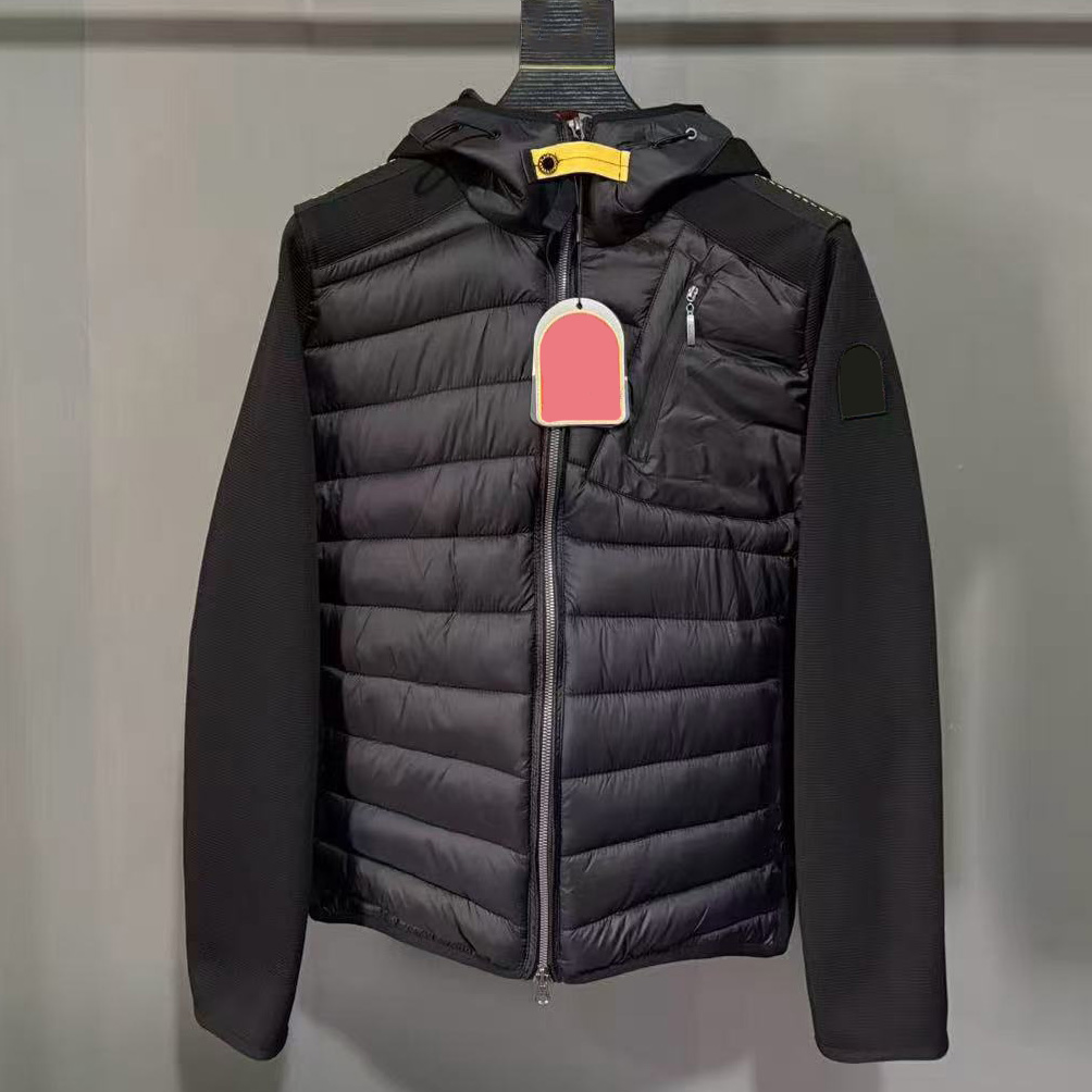 Para Jumpers Down Jacket Mens Puffer Jacket Women Luxury Winter Jacket Hooded Puffer Coat Yellow Webbing Strap Water Repellent Windproof Warm Parka