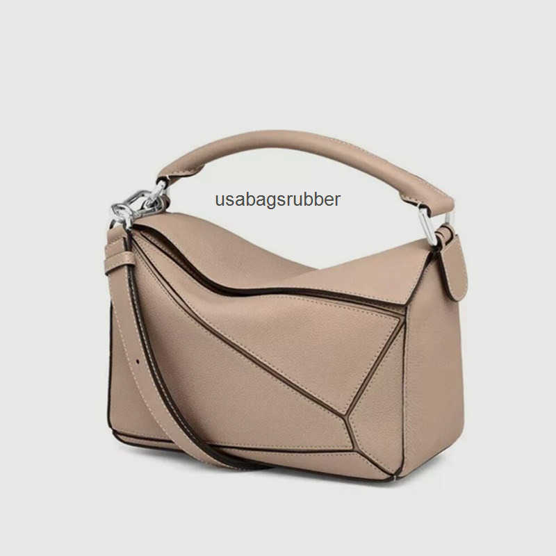 Geometric Panel New high end geometric bag with color blocking and patchwork design popular classic versatile handbag shoulder bag crossbody bag for