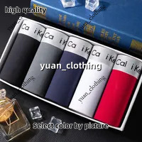 calvied Klienboxers Underwear Brand Calecon Fashion Designer Sexy Shorts Cotton Underwear Men's Boxer Shorts Underwear Boxer Shorts 5 pieces 92