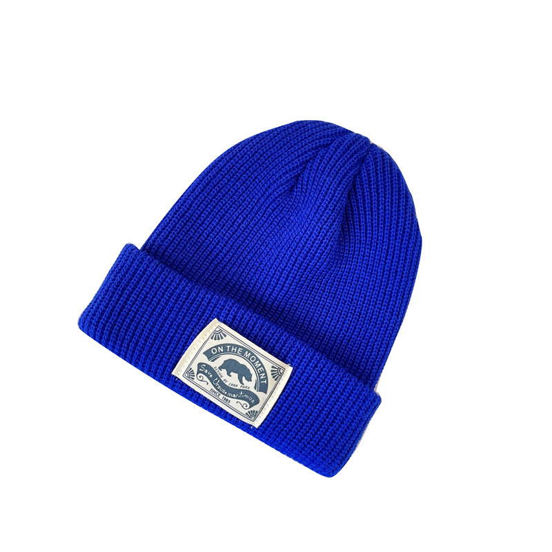 2021 men's Korean-style trendy knitted warm women's autumn/winter wool Japanese-style versatile hat, student's cold-weather hat