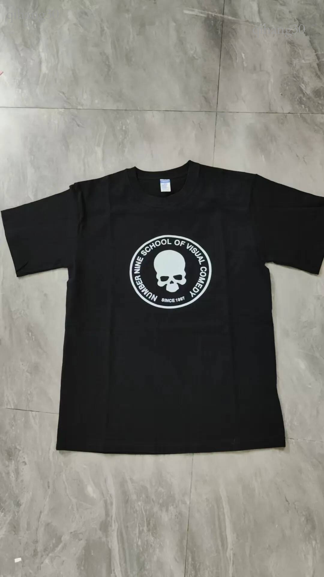 Brother Number Nine Men's Hoodies Designer Skull Printed Cotton Hoodies Women Hip Hop Rock Vintage Sweatshirts School Opening Season Top Gothic