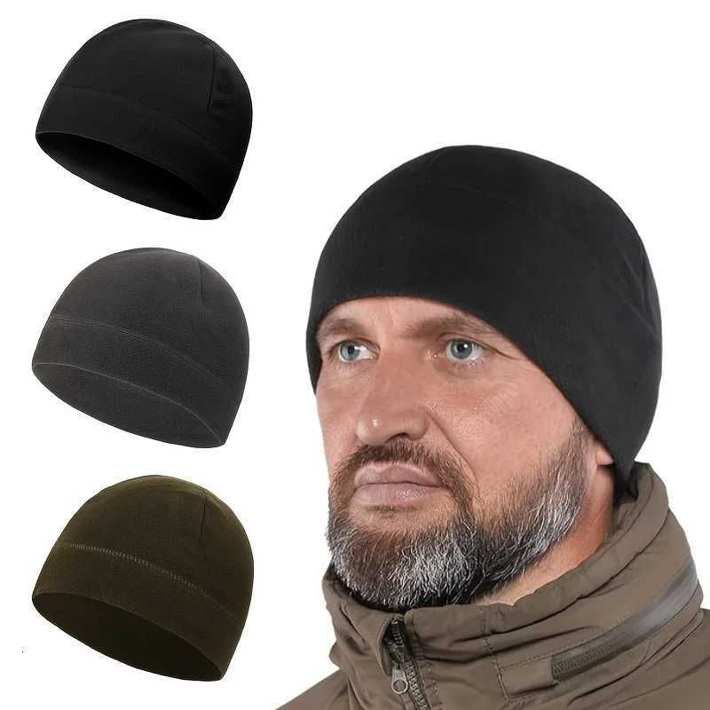 Beanie/Skull Caps 2026 New Unisex Windproof Polar Fleece Warm Beanie Hat Cap Male Winter Ski Cycling Cap Hat For Womenkullies Hip Hop HatsT261017
