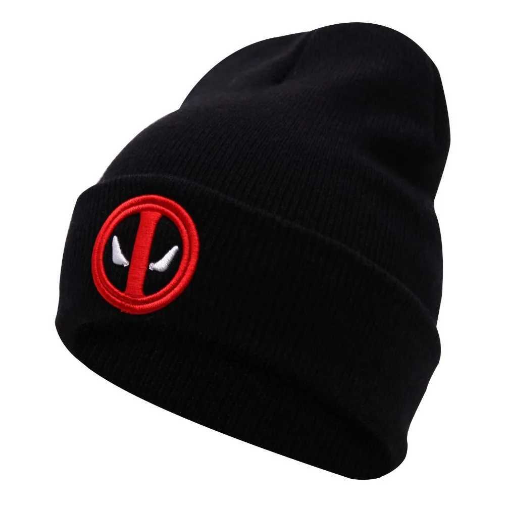Beanie/Skull Caps Cartoon Design Winter Beanie for Men Women Solid Color Knitted Skull Cap Warm Thermal Polyester Knit Cap for Fantasy StyleT261017